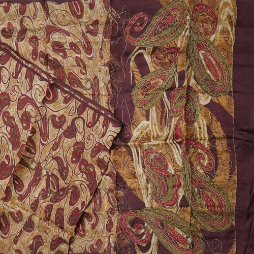 Vintage braune sarees 100 - sarees, 100%