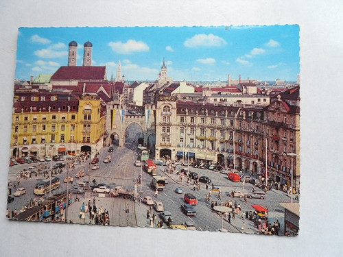 München stachus karlstor - ak,