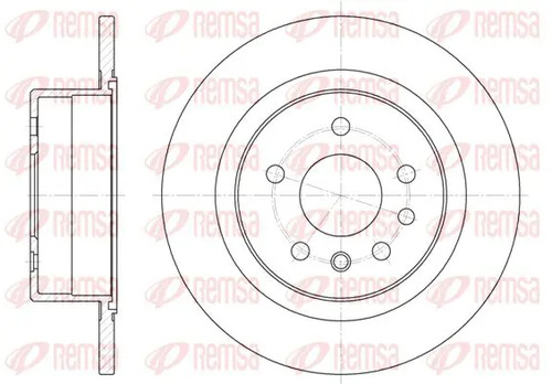Bremsscheibe hinterachse - 2x,