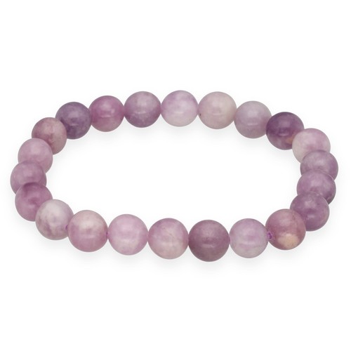 Lepidolith kugelarmband 8 - 8, mm