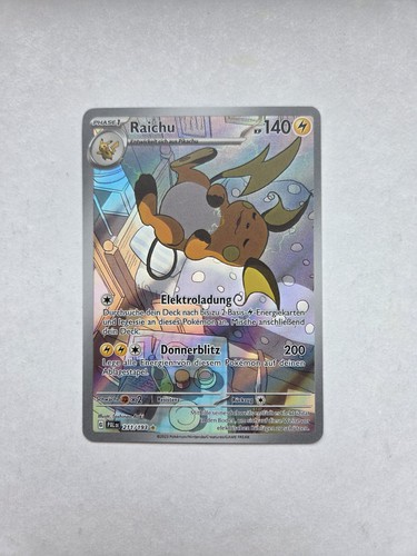Pokemon karte raichu pal - pokemon,
