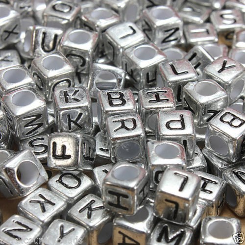 100 silber zufälliger mix - silber,