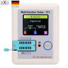 Transistor Tester Komponententester LCR TC1 Diode Widerst deutsche Anleitung !!