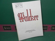 Walcker Hausmitteilung Nr.31