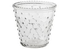 Glastöpfe Windlichter Noppen