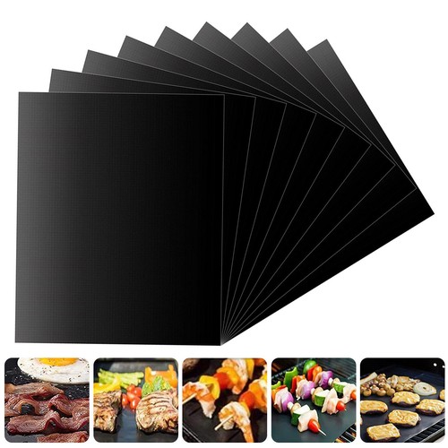 10x bbq grillmatten - bbq,