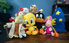 Großes Plüschfiguren Set –