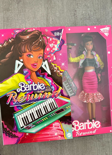 Barbie rewind 80s steffi face - barbie,