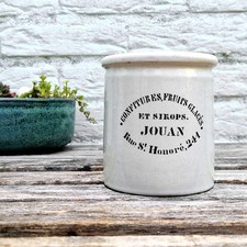Seltene Keramik Kanne "Jouan -