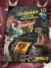 Netto - Ozeanien 10 Faszinierende Wasserwelten Sammelalbum + alle 108 Karten NEU