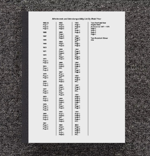 Attachments - , &