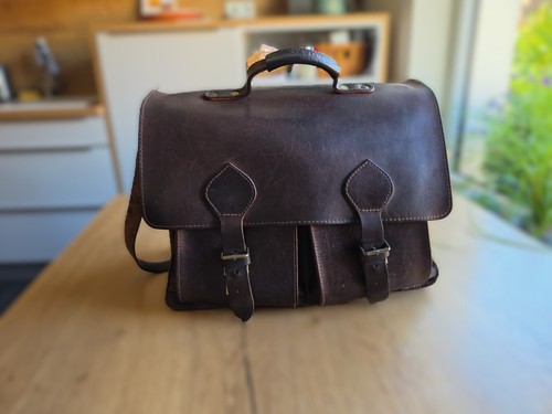 Xxl leder aktentasche - leder,