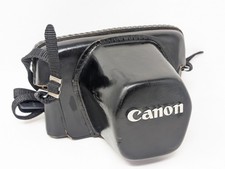 Vintage CANON Black Leather