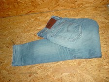 G-STAR W33/L32 Herren Stretchjeans/Jeans blau used 3301 Straight Tapered