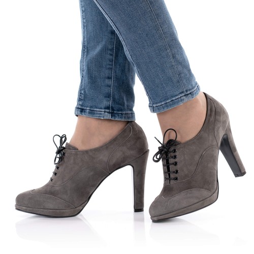 Hochfront pumps grau - hochfront-pumps,