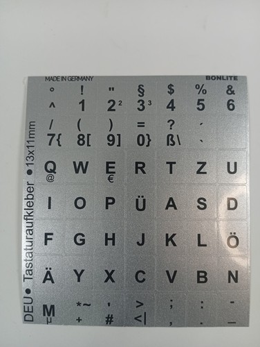 Tastaturaufkleber deutsch - tastaturaufkleber,