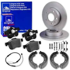 ATE BREMSSCHEIBEN 324mm + BELÄGE + HANDBREMSE HINTEN passend für BMW X5 E53