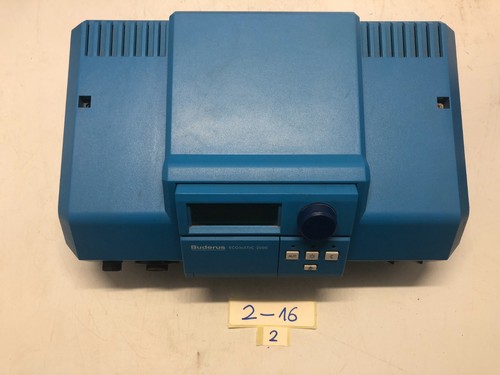 Buderus ecomatik 2000 - buderus,