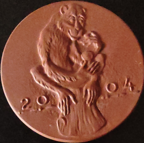 Meissen porzellanmedaille 2004 - porzellanmedaille,