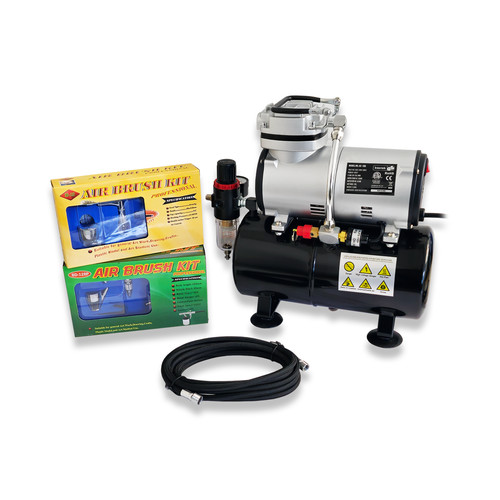 Airbrush set luftkompressor - airbrush,