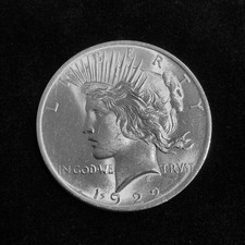 1 Dollar USA Peace Dollar 1922 Silber ss