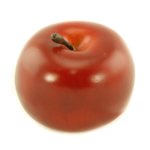 Gefälschte rote apfelfrucht - rote,