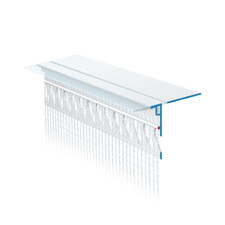 APU W42-2000 Putzprofil Attikaprofi Anschluß unter Fensterbank WDVS Gutex