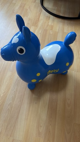 Jakobs rody hüpfpferd - hüpfpferd, blau