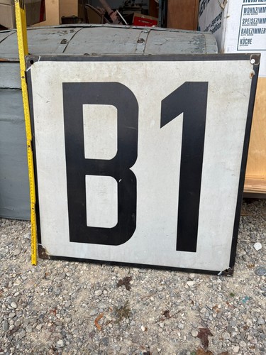 Ddr reichsbahn schild blech - ddr,