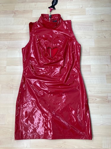 Koucla vinyl lack minikleid - koucla,