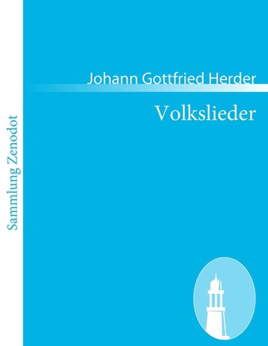 Volkslieder johann gottfried - volkslieder,