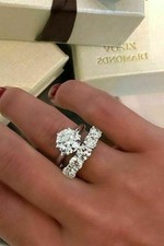 Braut Ehering Set 4,5 Karat