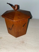 Dose für Pfeifentabak sehr schön verarbeitet aus Holz