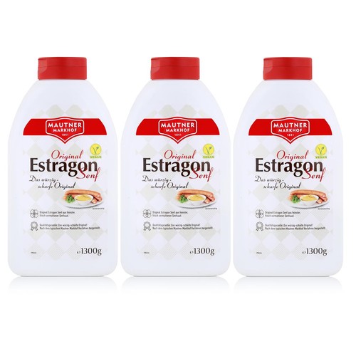 Mautner estragon senf - senf, 1,3kg