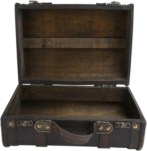 Vintage holzkoffer - vintage,