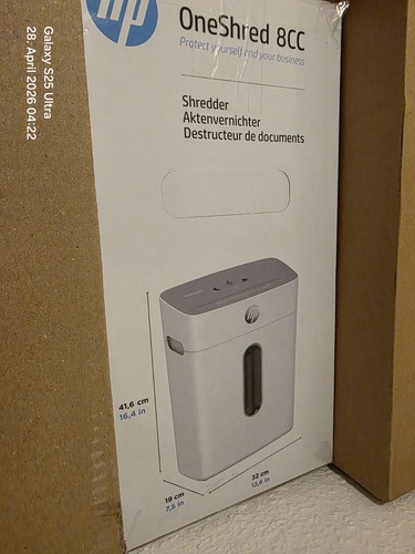 Oneshred 8cc - hp,