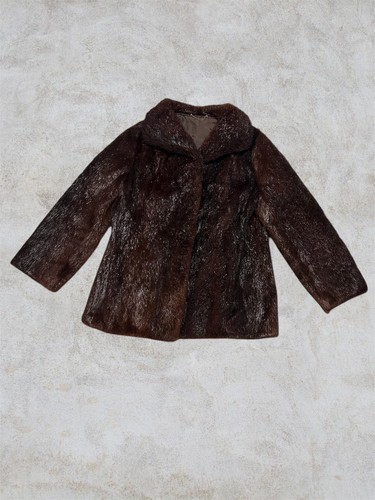 Vintage echt pelzjacke - echt,