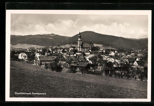 Ansichtskarte stadtsteinach - ansichtskarte, /