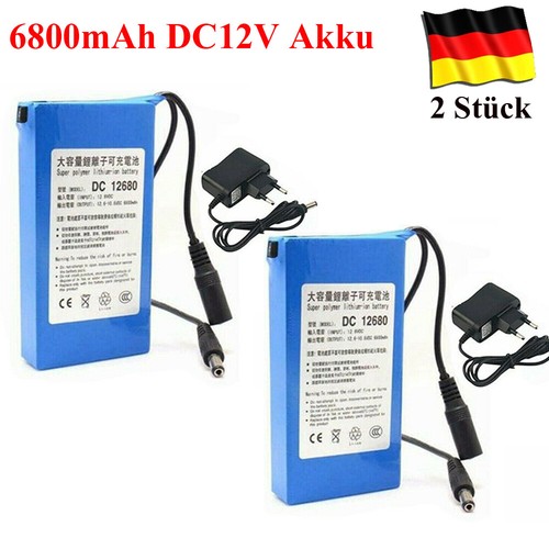 Stück 6800mah dc12v - 2,