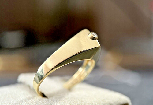 585 gold ring tw - 0,05, si