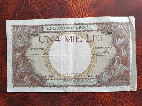Rumänien 1000 lei 1938 - lei,