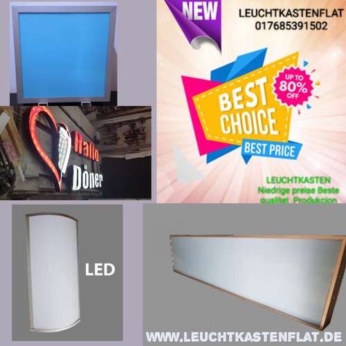 Leuchtkasten 200cm 80cm led - leuchtkasten, x