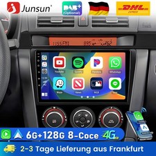 6+128GB LTE DAB+ Für Mazda 3 2003-2009 Android 13 Autoradio GPS Nav Carplay WIFI