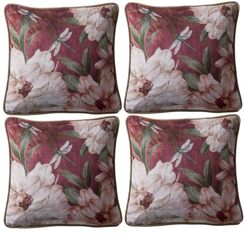 Luxus blumen sofa dekokissen - luxus,