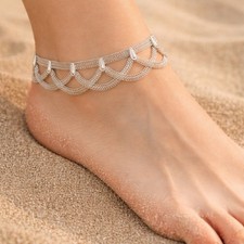 Fußkettchen Paar Fußkette 2