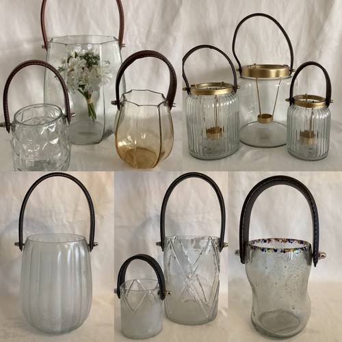 Windlicht glas xxl - glas, henkel