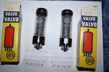 Matched Pair Röhren EL34 von Valvo, getestet, gut, unbenutzt, NOS