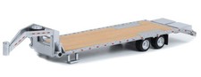 GOOSENECK Trailer   - silver - Greenlight 1:64