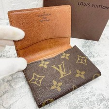 Louis Vuitton Monogram Amberop Kartenetui Gebraucht Top Zustand