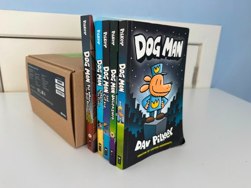 Dog man book bundle - book, 5